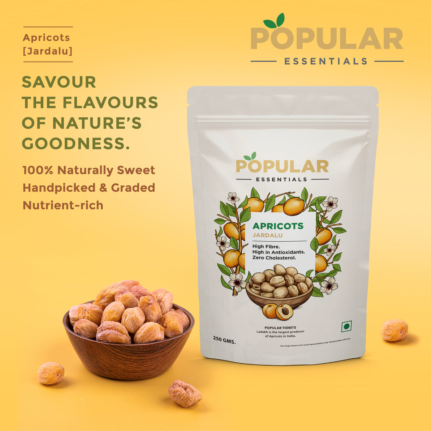 Essentials Apricot Giri (Khubani)