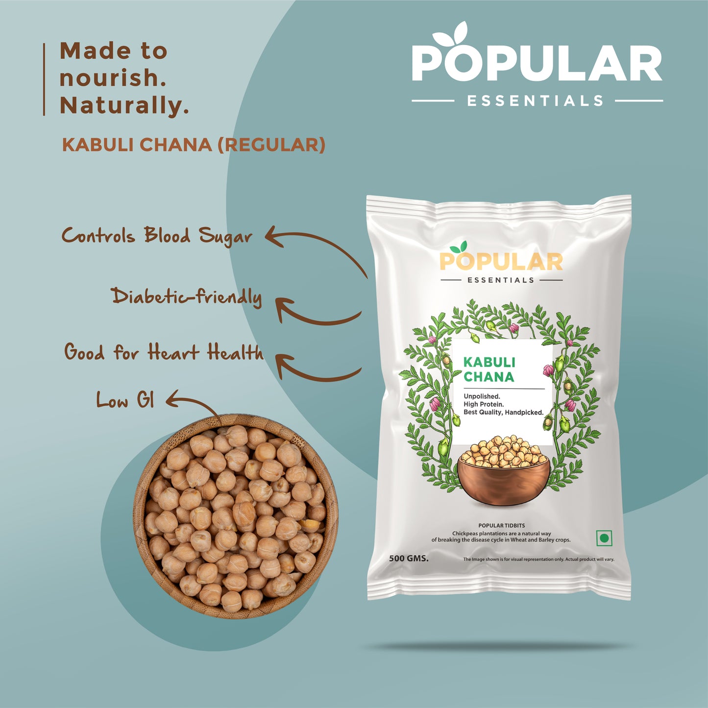 Essentials Kabuli Chana (Chickpeas)