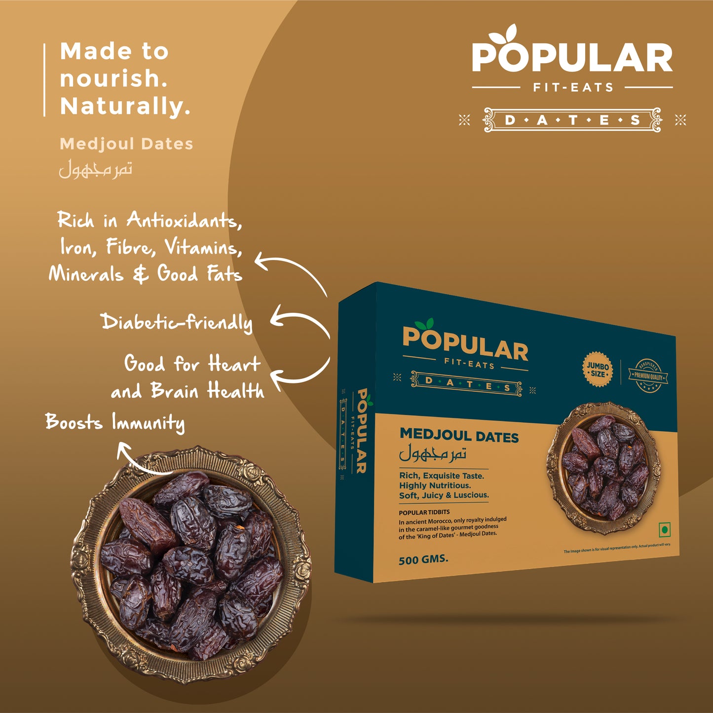 Fit Eats Premium Medjool (King of Dates)