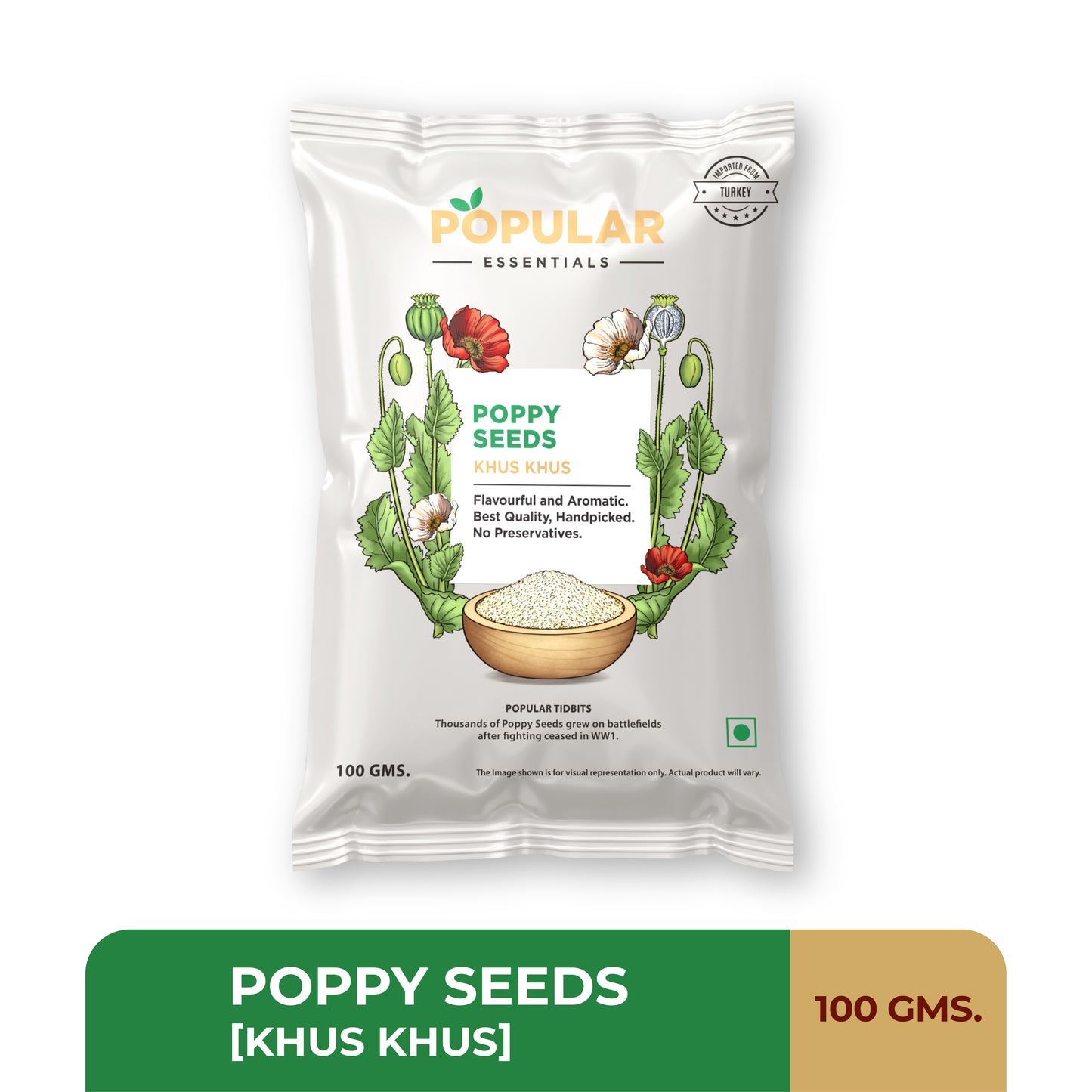 Essentials Poppy Seeds (Khus Khus)