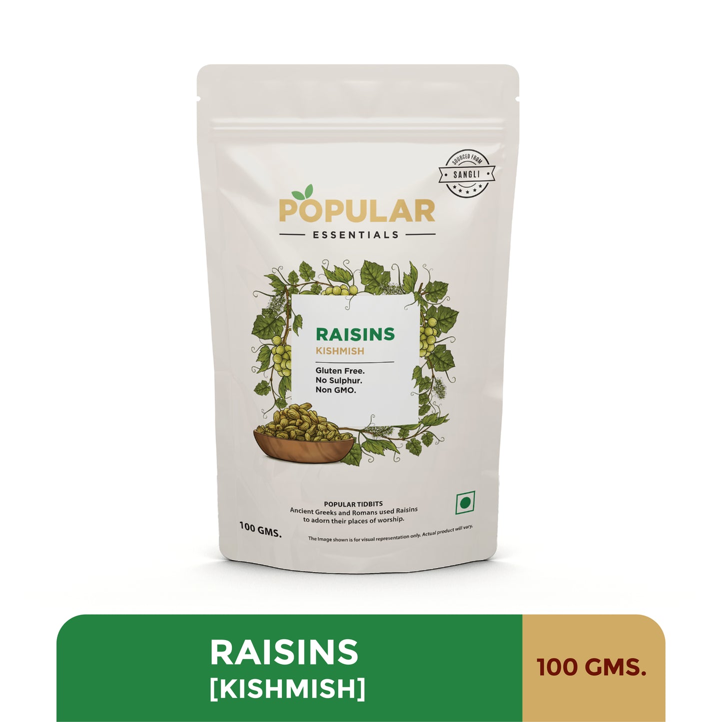 Essentials Dried Grapes  (Kishmish)