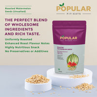 Fit Eats Roasted & Unsalted Watermelon Seeds