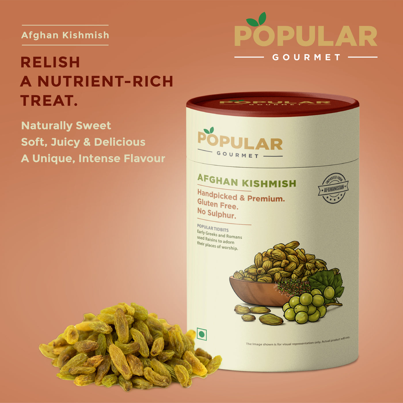 Exotic Afghani Green Raisins (Kishmish)