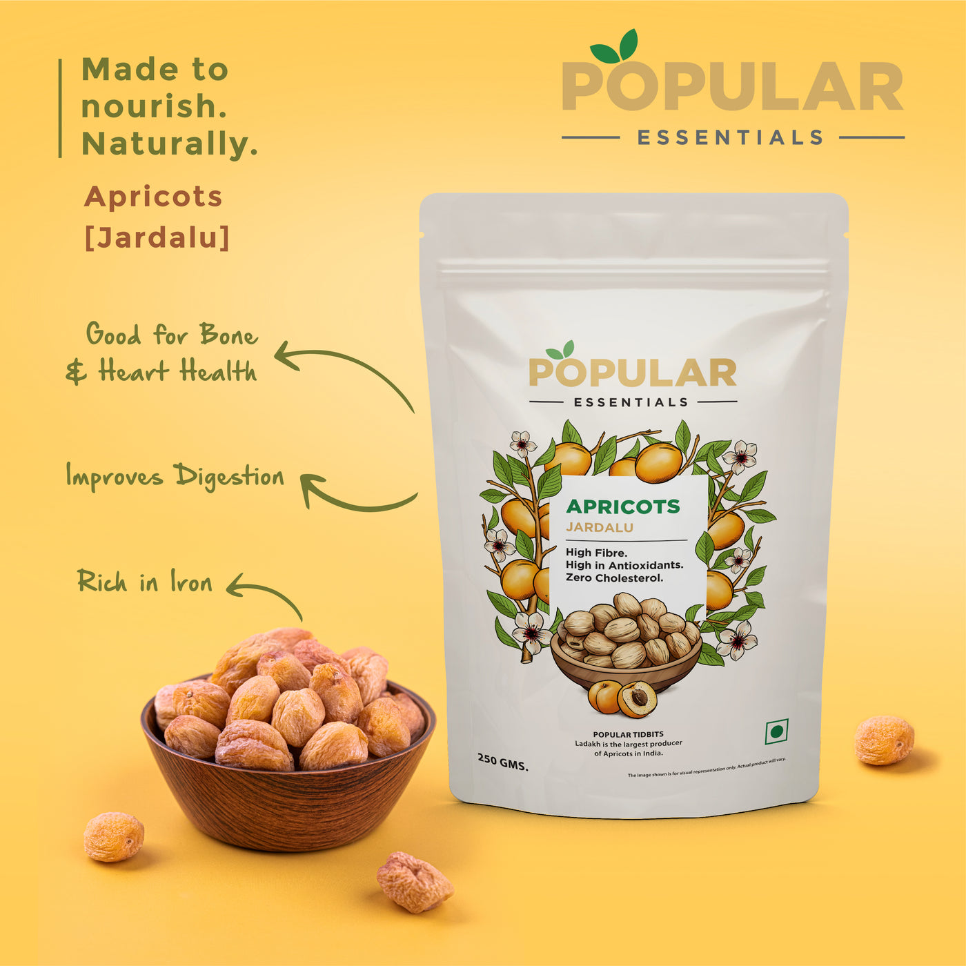 Essentials Apricot Giri (Khubani)