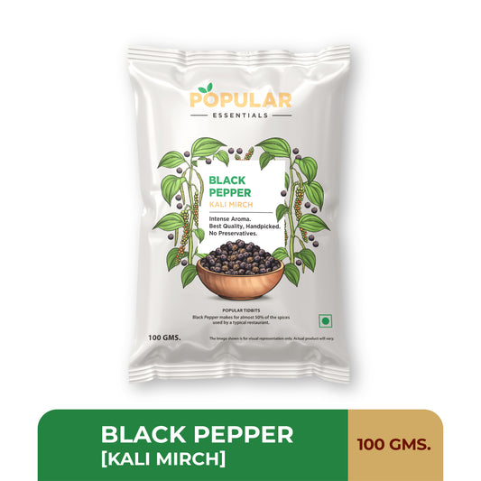 Essentials Black Pepper (Kali Mirch)