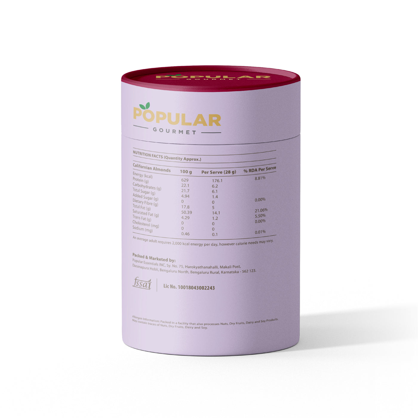 Exotic Extra Bold Californian Almonds (Badam)