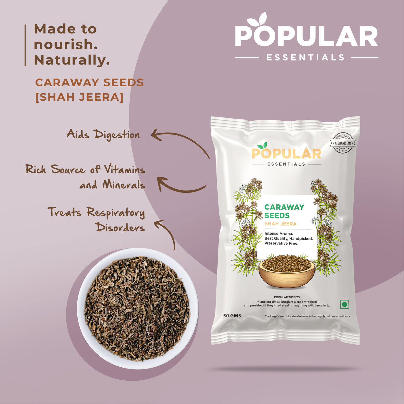 Essentials Premium Shah Jeera (Cumin Seeds)