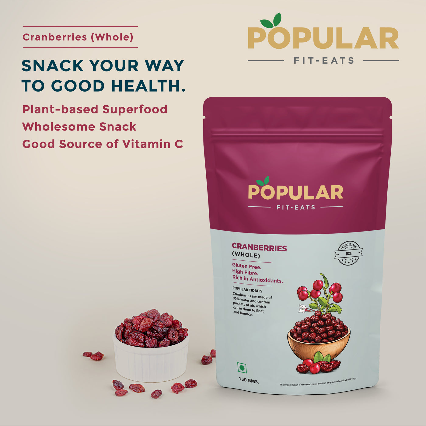 Fit Eats Whole Cranberry