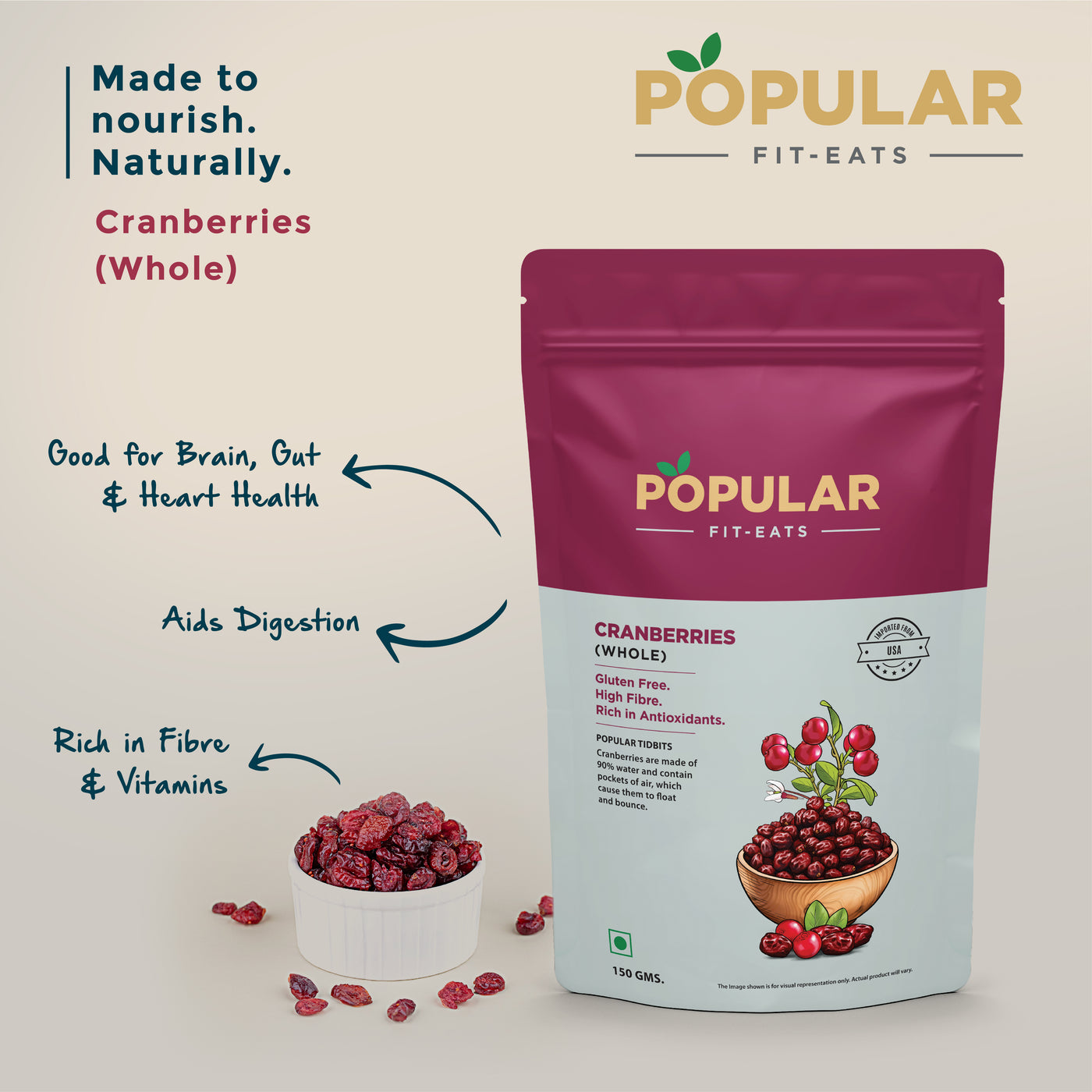 Fit Eats Whole Cranberry