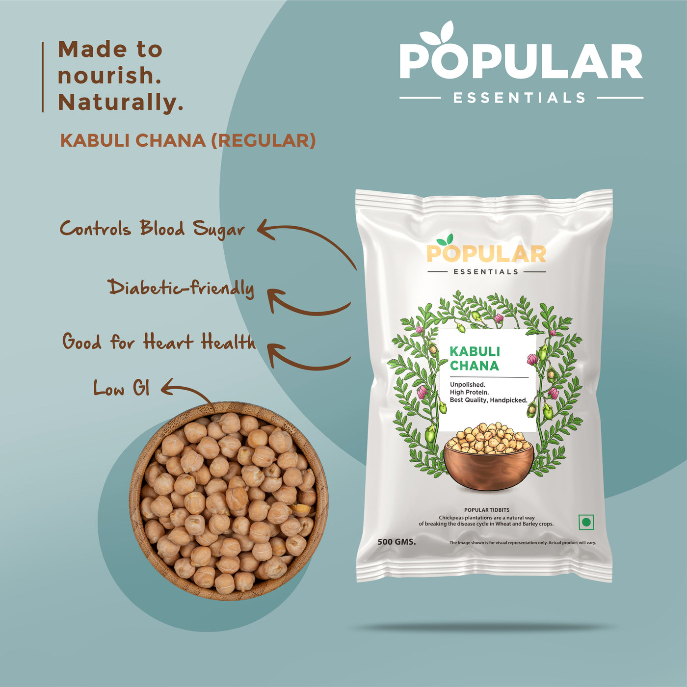 Essentials Kabuli Chana (Chickpeas)