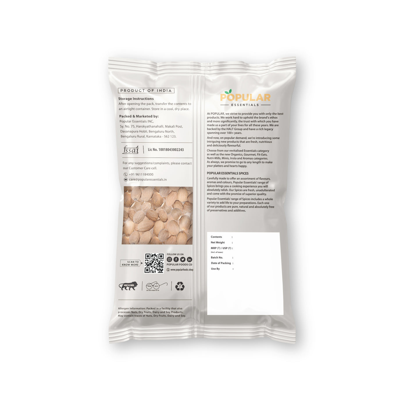 Essentials Nutmeg (Jayaphal)