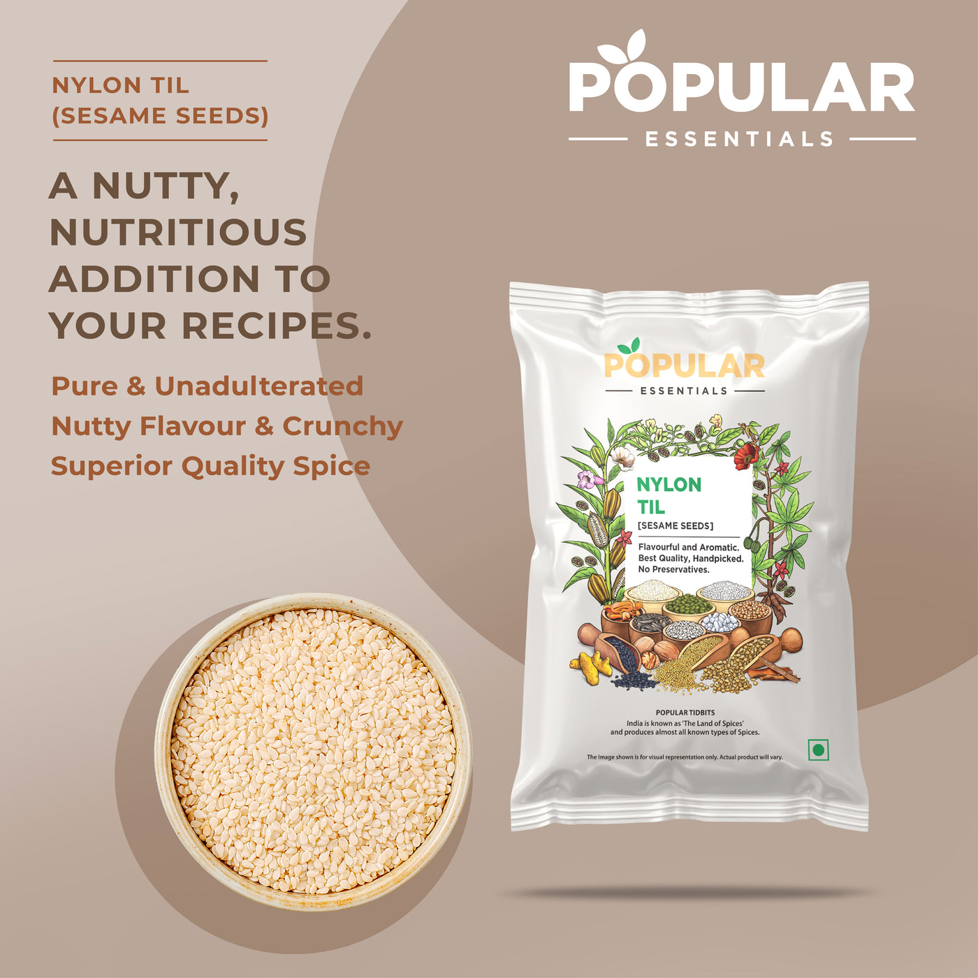 Essentials Nylon Til (Sesame Seeds)