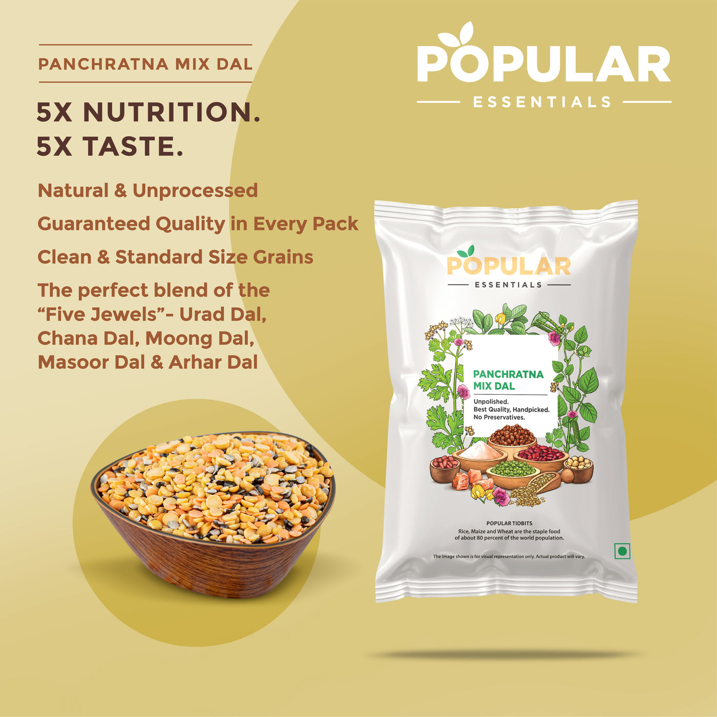 Essentials Pancharatna Mix Dal