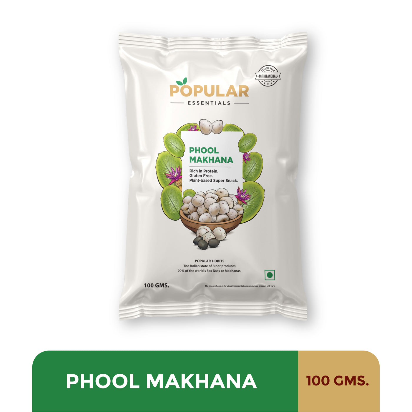 Essentials Phool Makhana Big Size