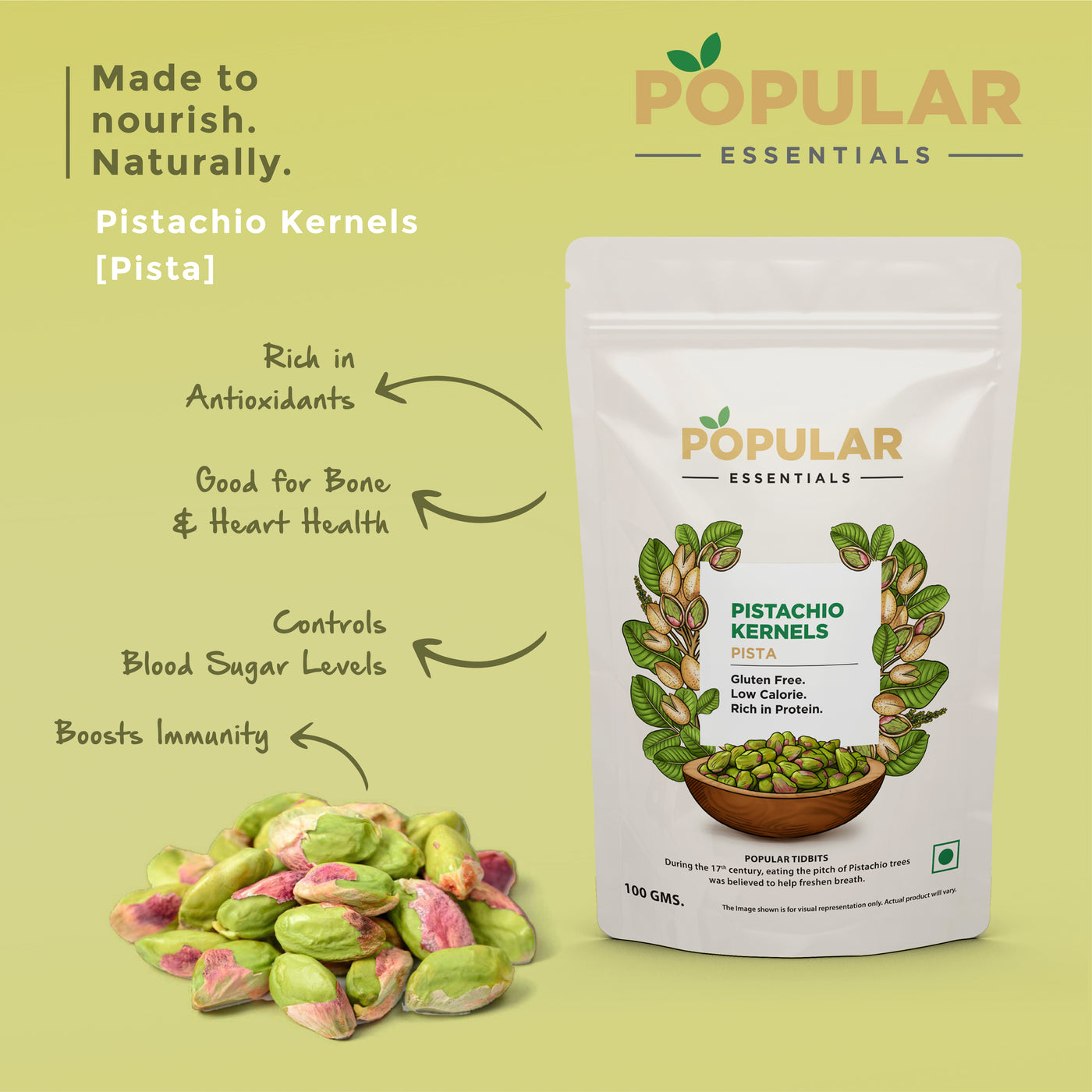 Essentials Iranian Pistachio Kernels