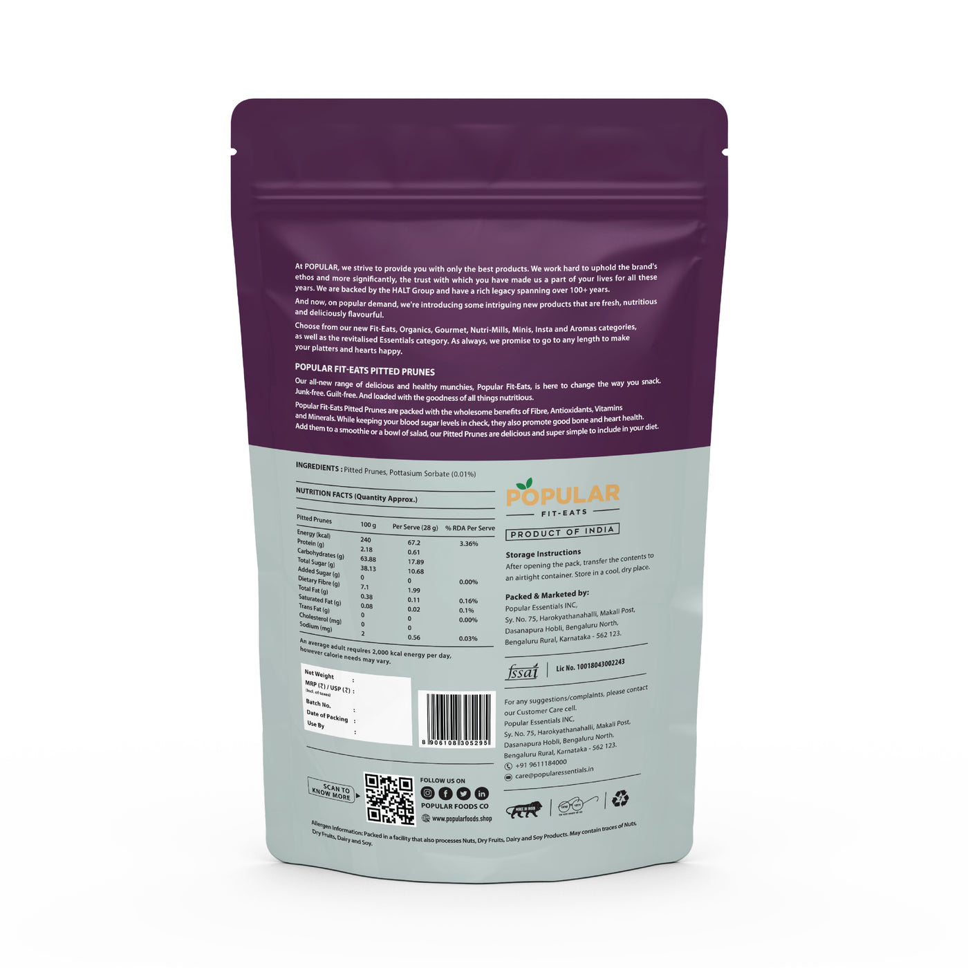 Fit Eats Pitted Prunes