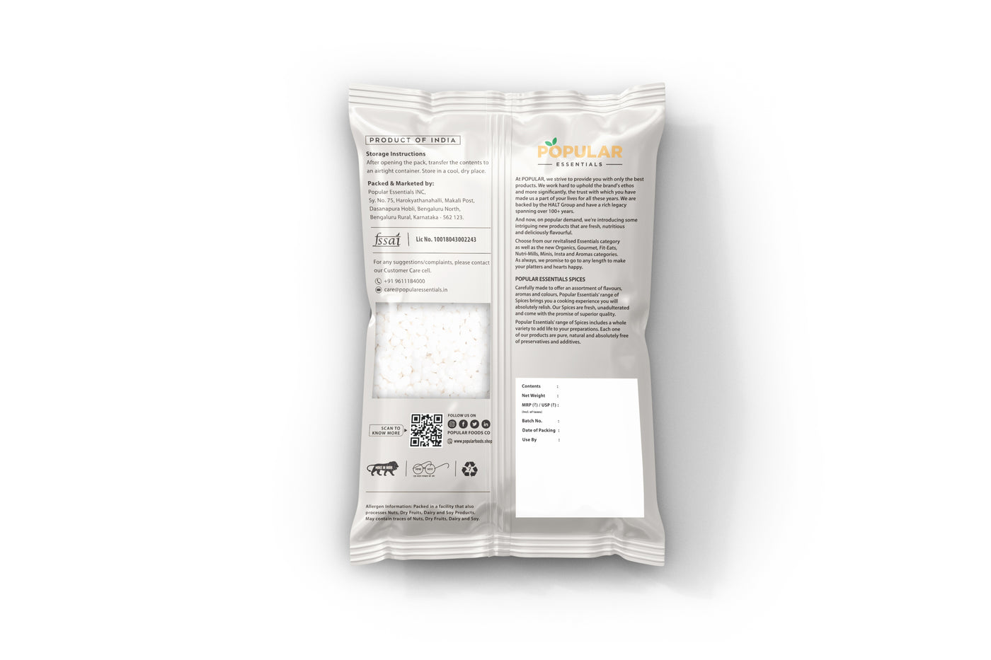 Essentials Sabudana (Sago)