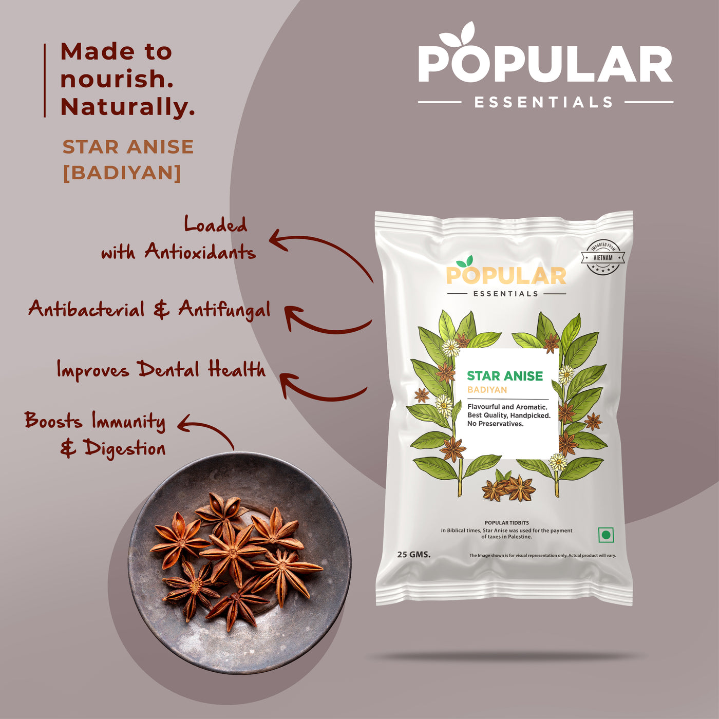 Essentials Star Anise (Chakri Phool)