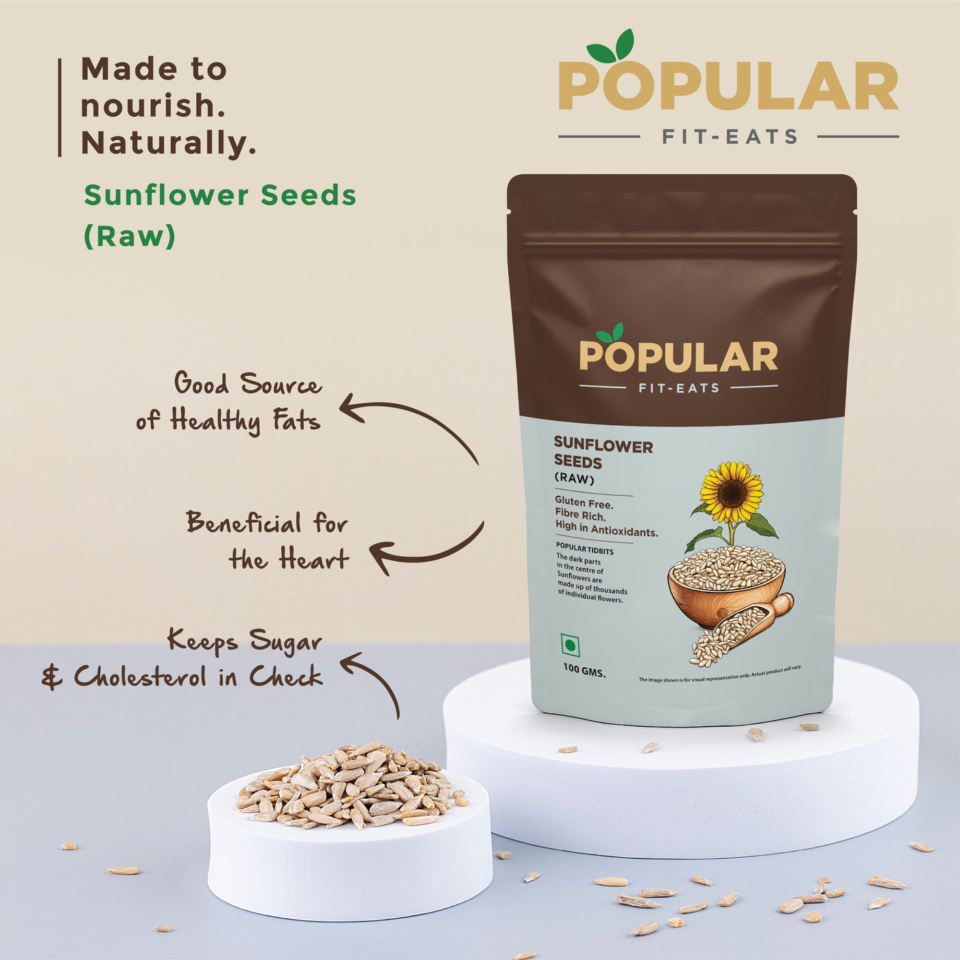 Fit Eats Sunflower Seeds (Raw)
