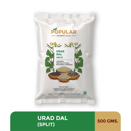 Essentials Premium Urad Dal Split (Black lentil)