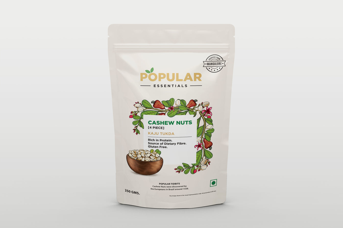 Popular Essentials Cashews Split